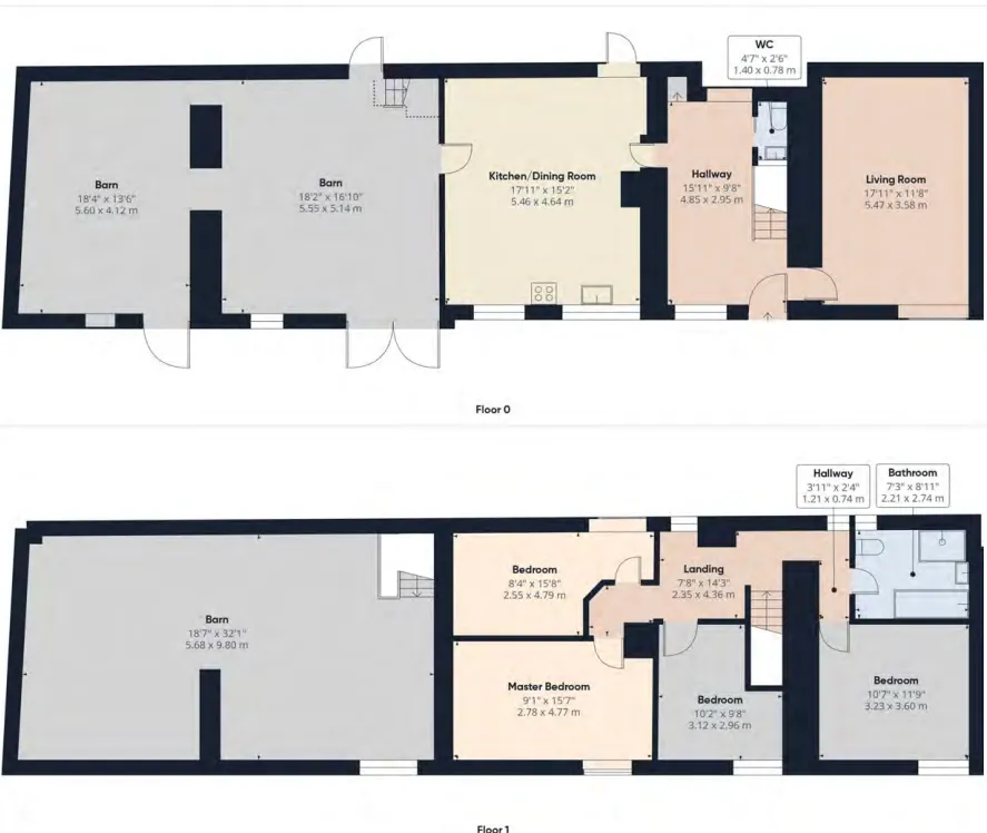 4 bed Character Property