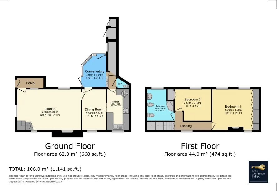 2 bed Detached