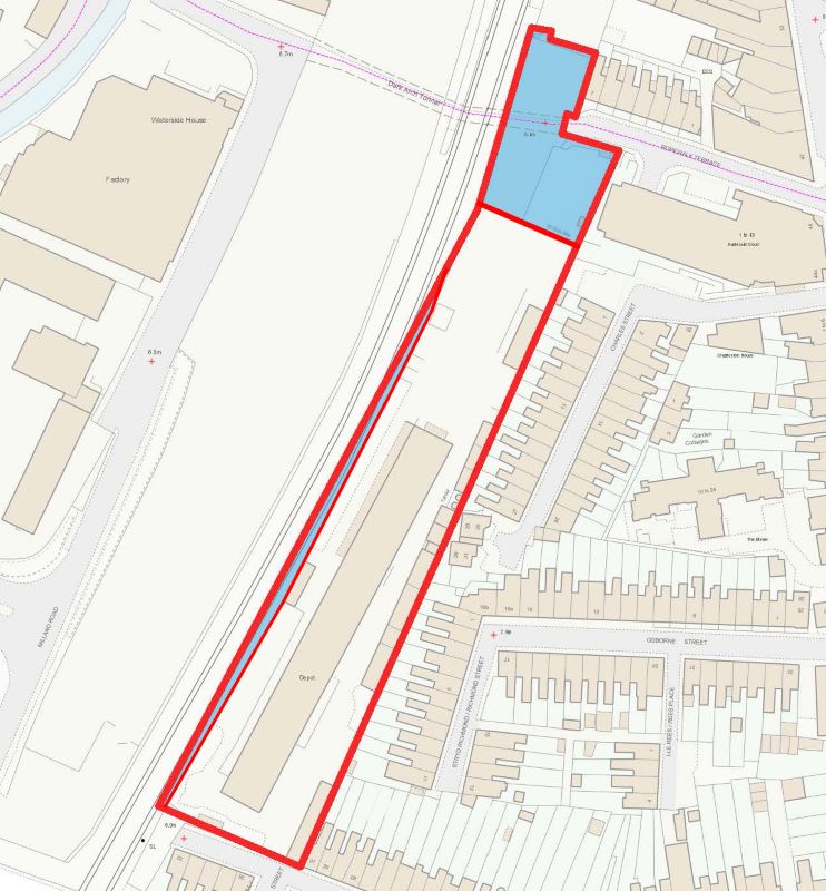Former depot with redevelopment potential subject to planning