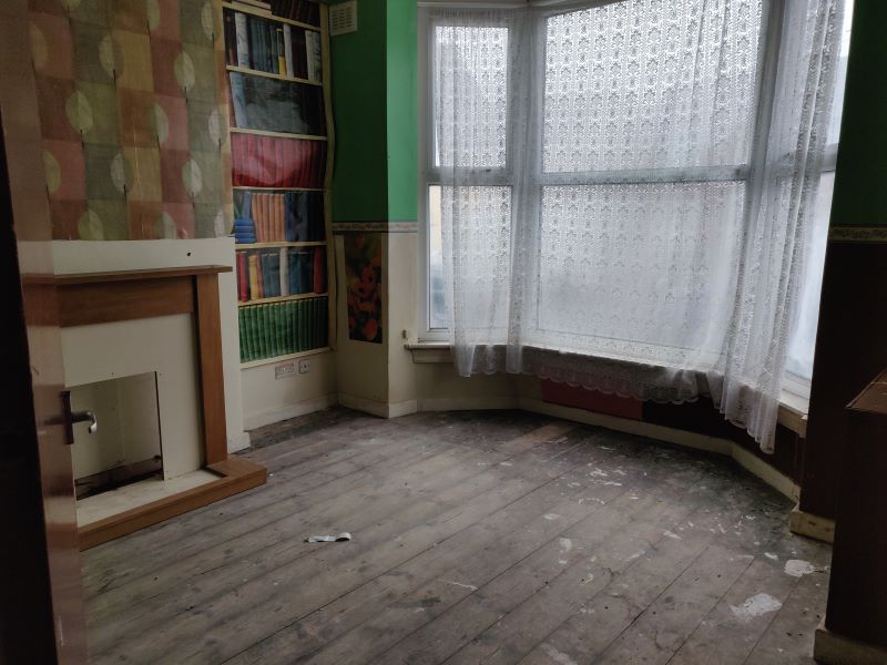 Mid terraced house converted into two flats in Handsworth