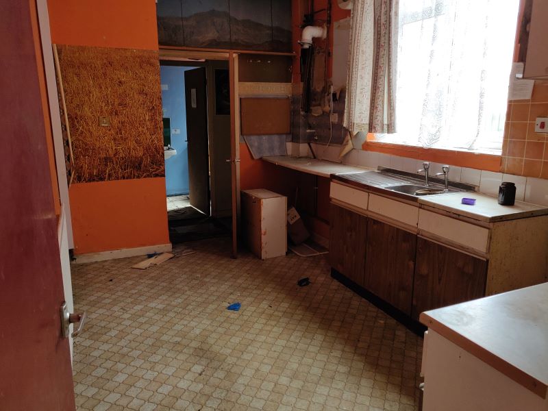Mid terraced house converted into two flats in Handsworth