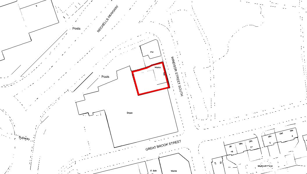 Freehold commercial ground rent in Birmingham being sold on behalf of Birmingham City Council