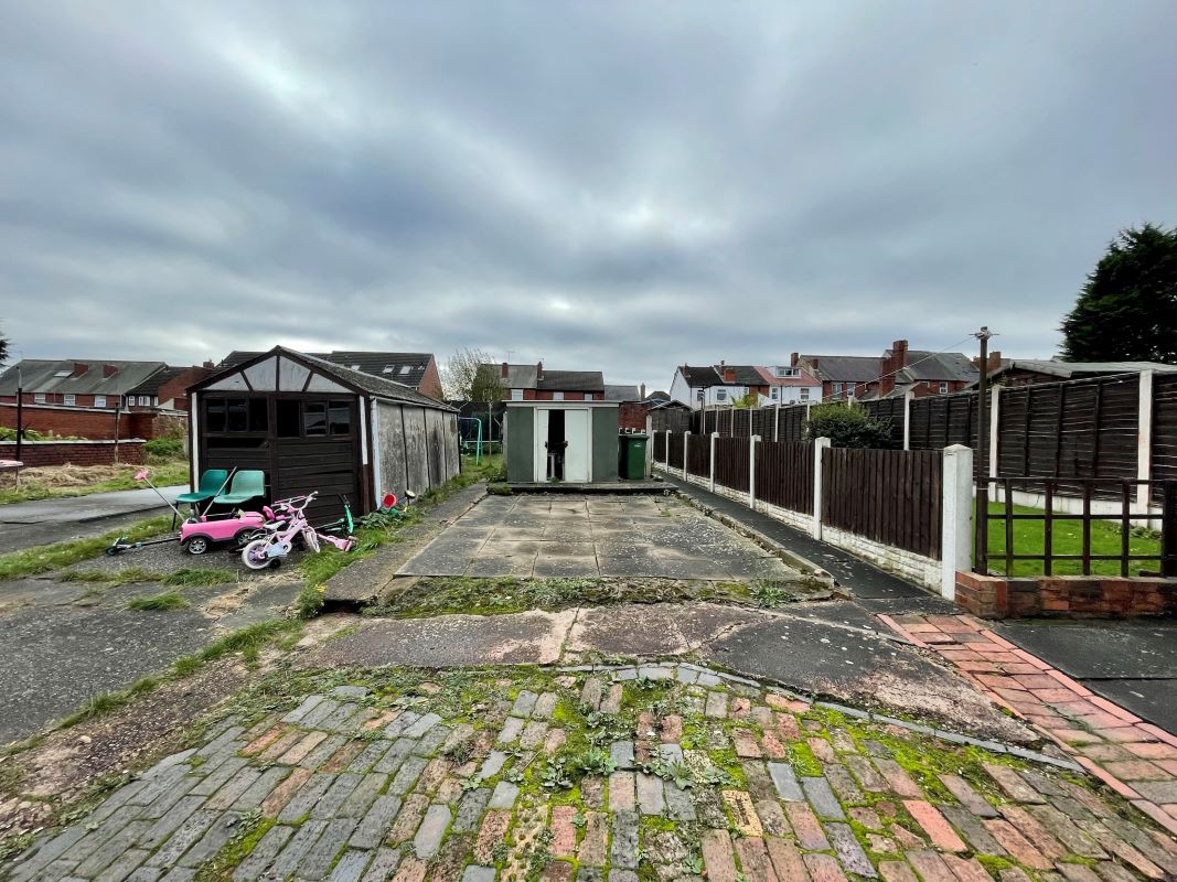 2 bedroom mid terraced house converted into two self-contained flats in Halesowen