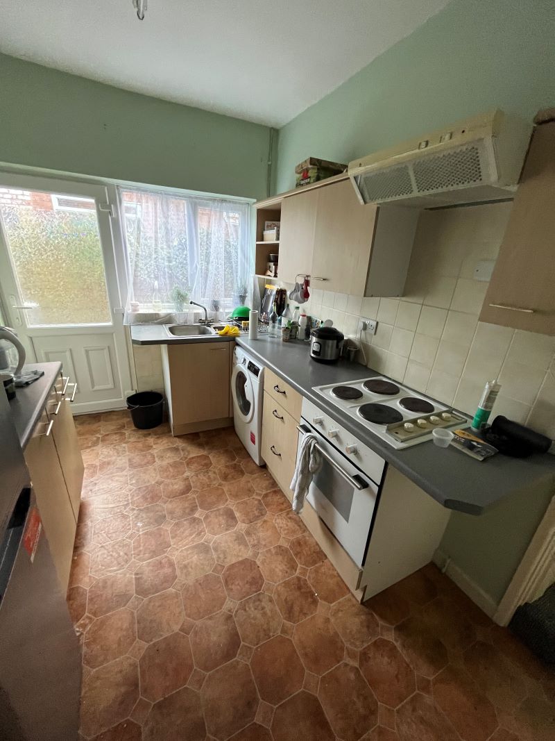 A semi detached house split into two self-contained flats in Wolverhampton