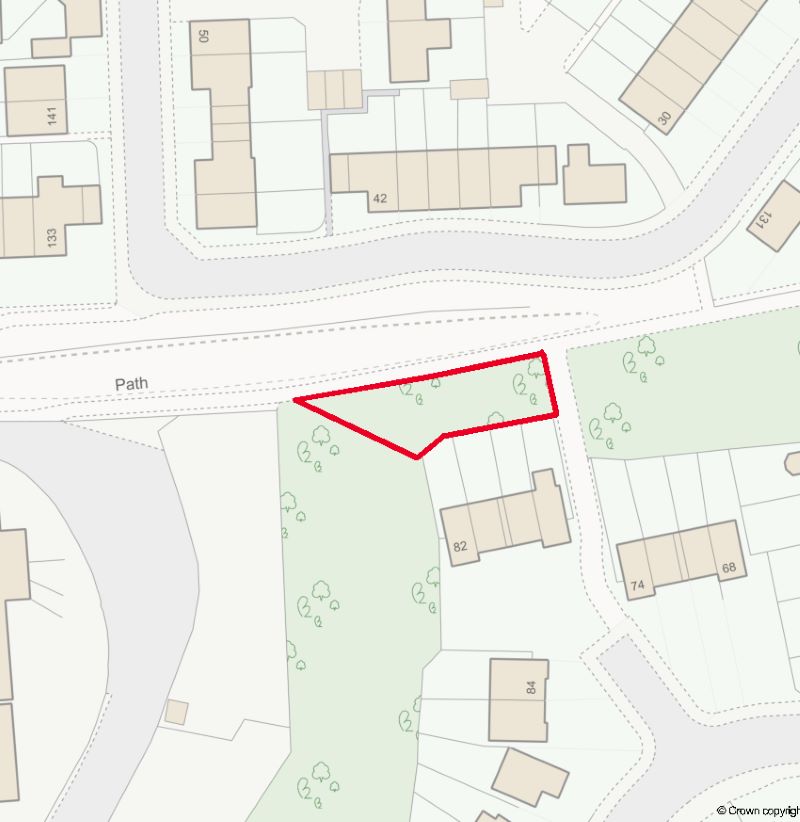Freehold plot of land in Dudley