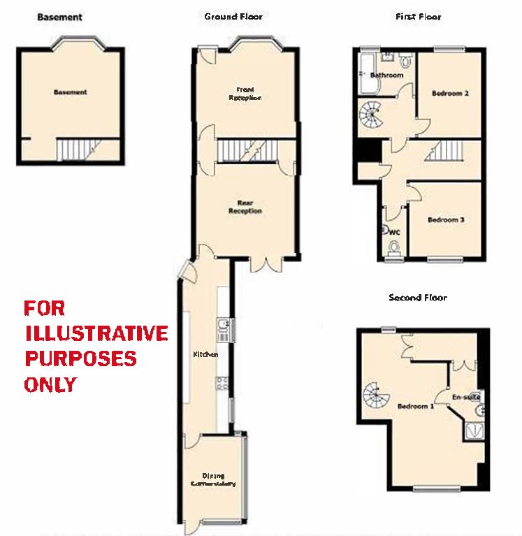 3 bedroom mid terraced house in Harborne