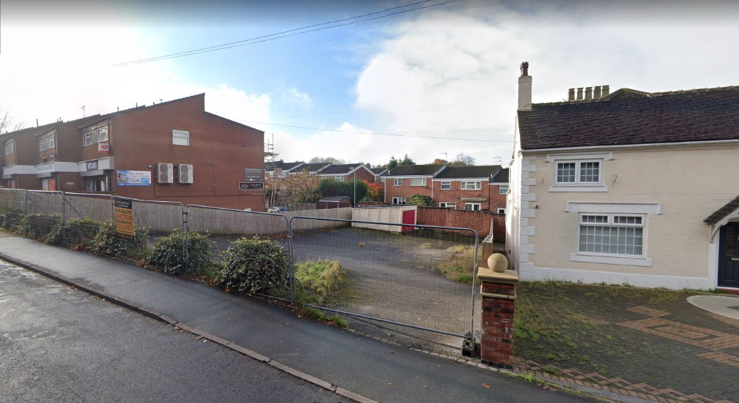 Freehold parcel of land in Stoke on Trent