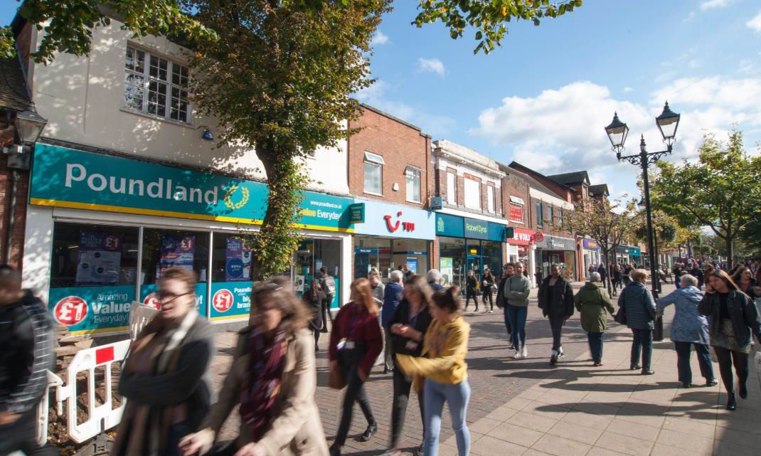 A prominent retail investment in Solihull