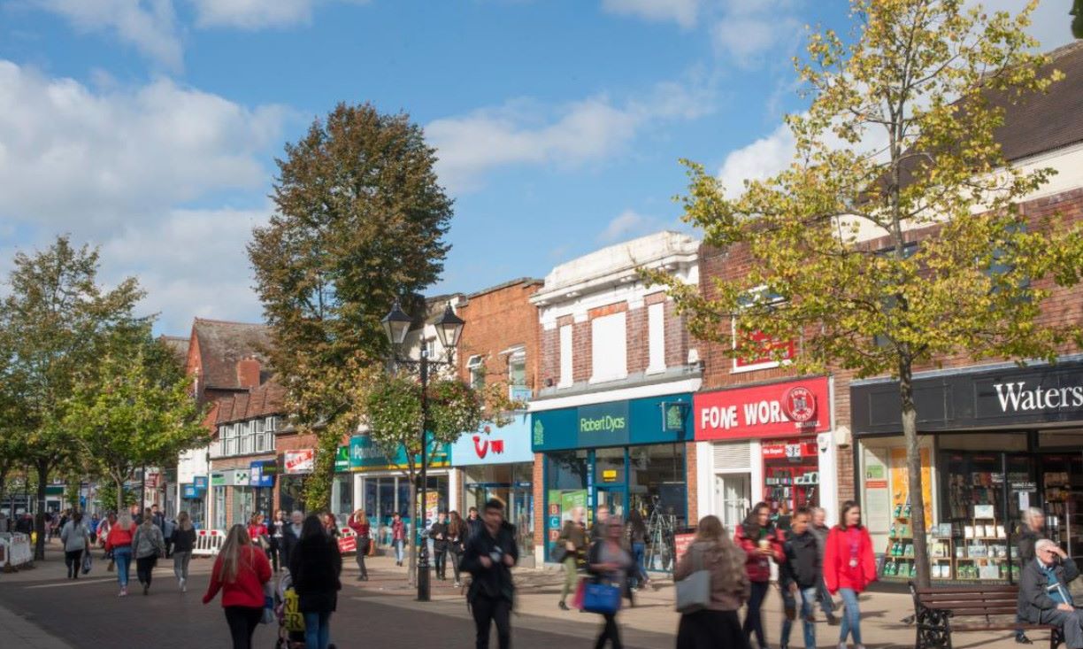 A prominent retail investment in Solihull
