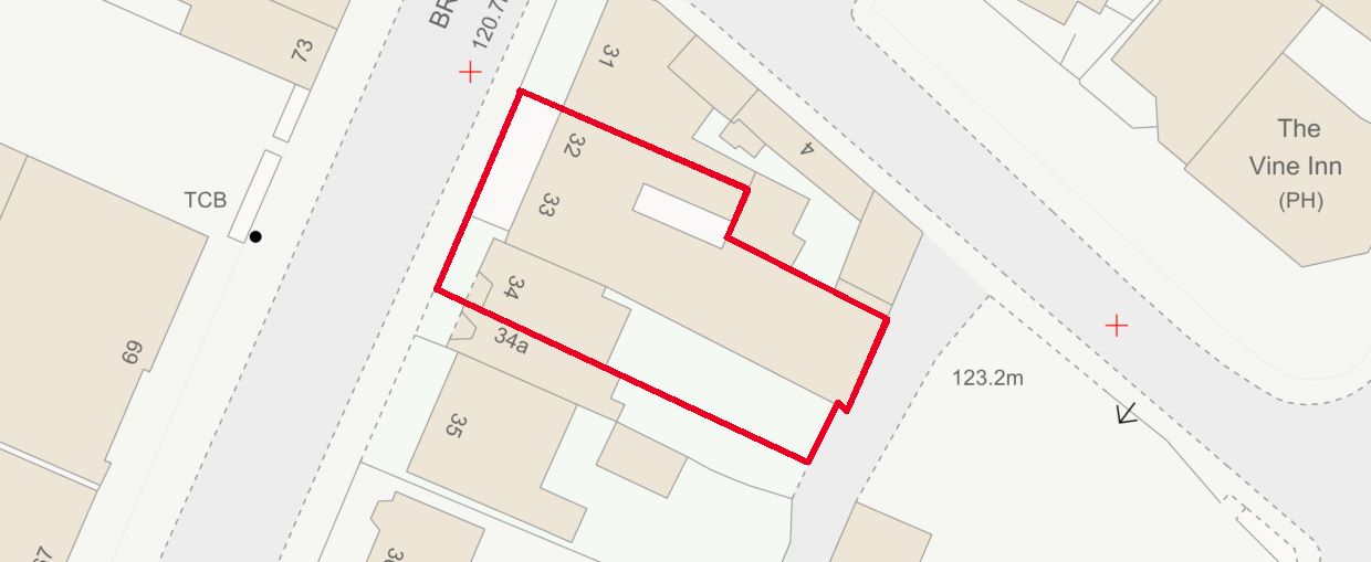 Freehold office premises in Walsall