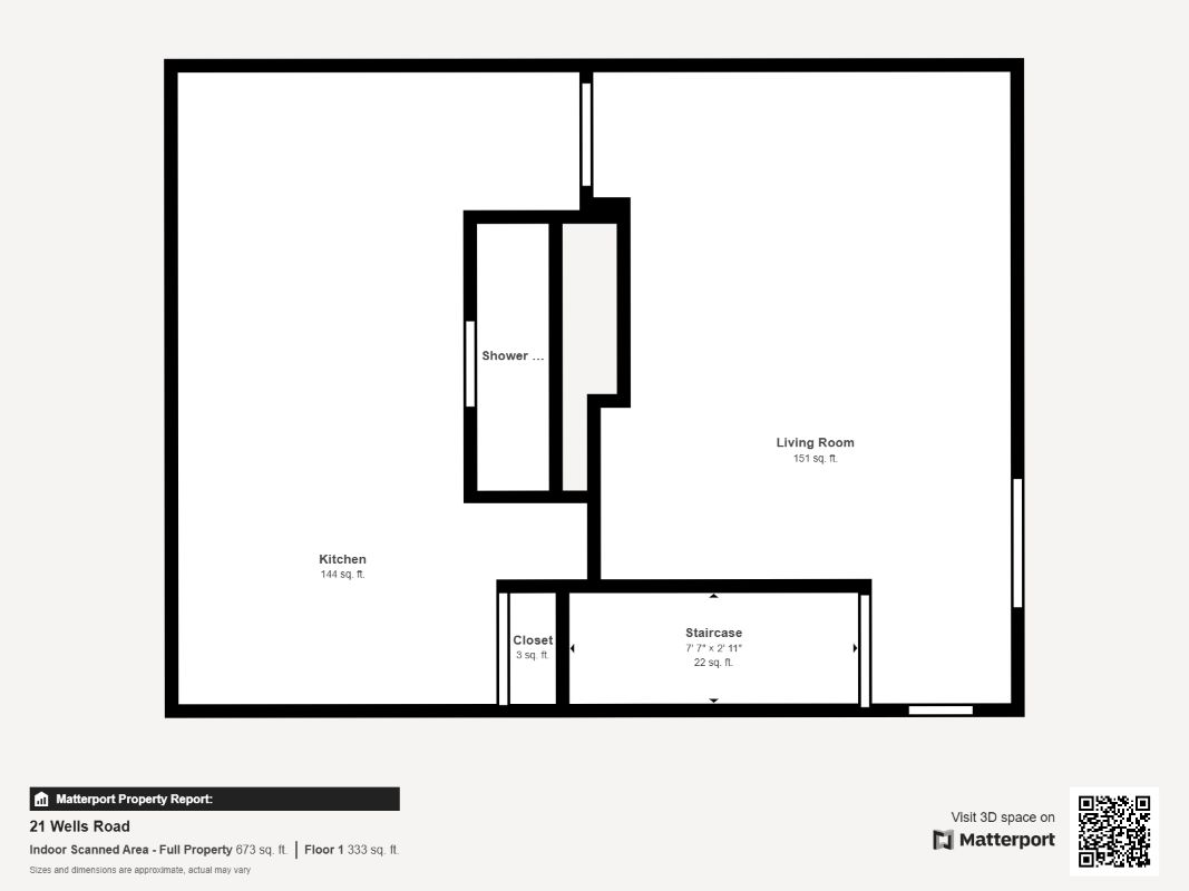 3 room semi detached house in Brierley Hill