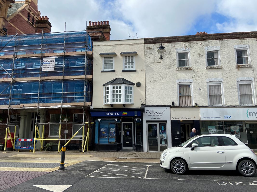 Freehold retail unit in Hereford