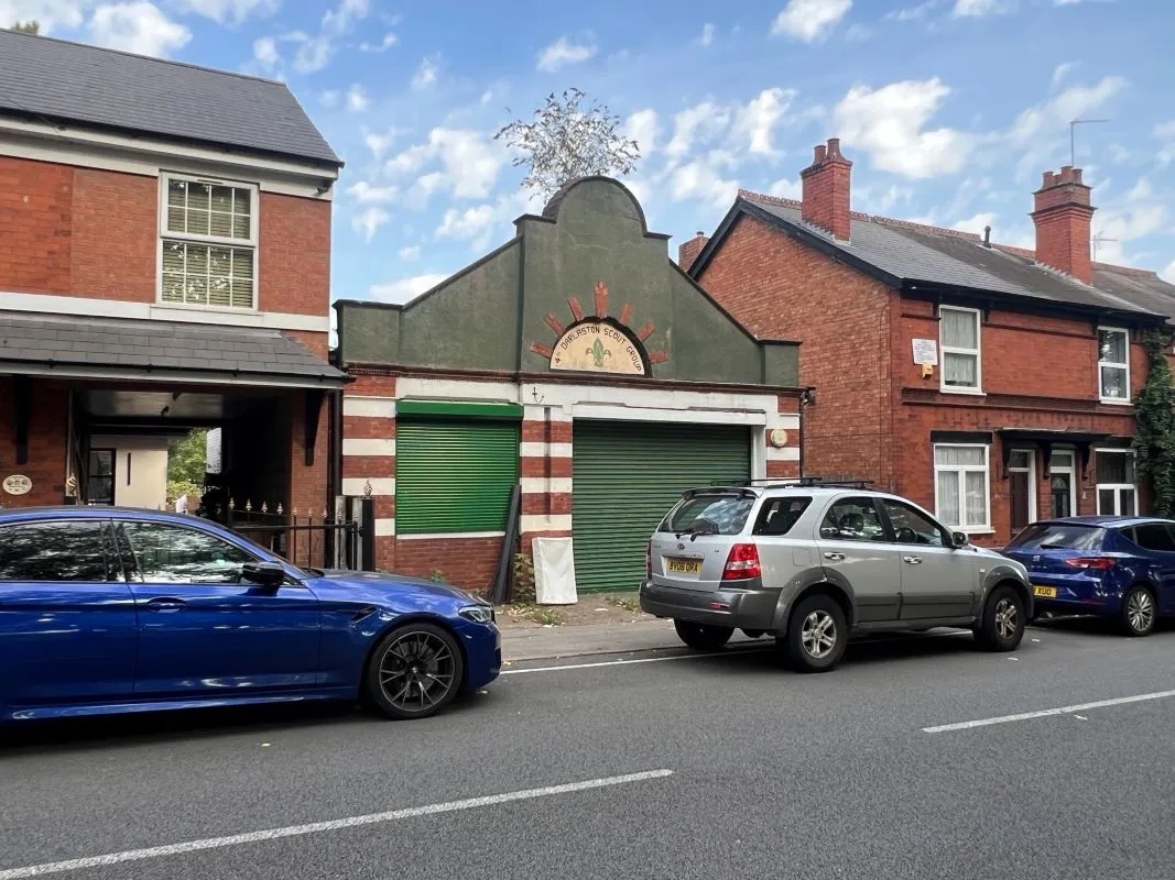 Freehold detached property, formerly used as a Scout Hut in Darlaston, being sold on behalf of Walsall Council