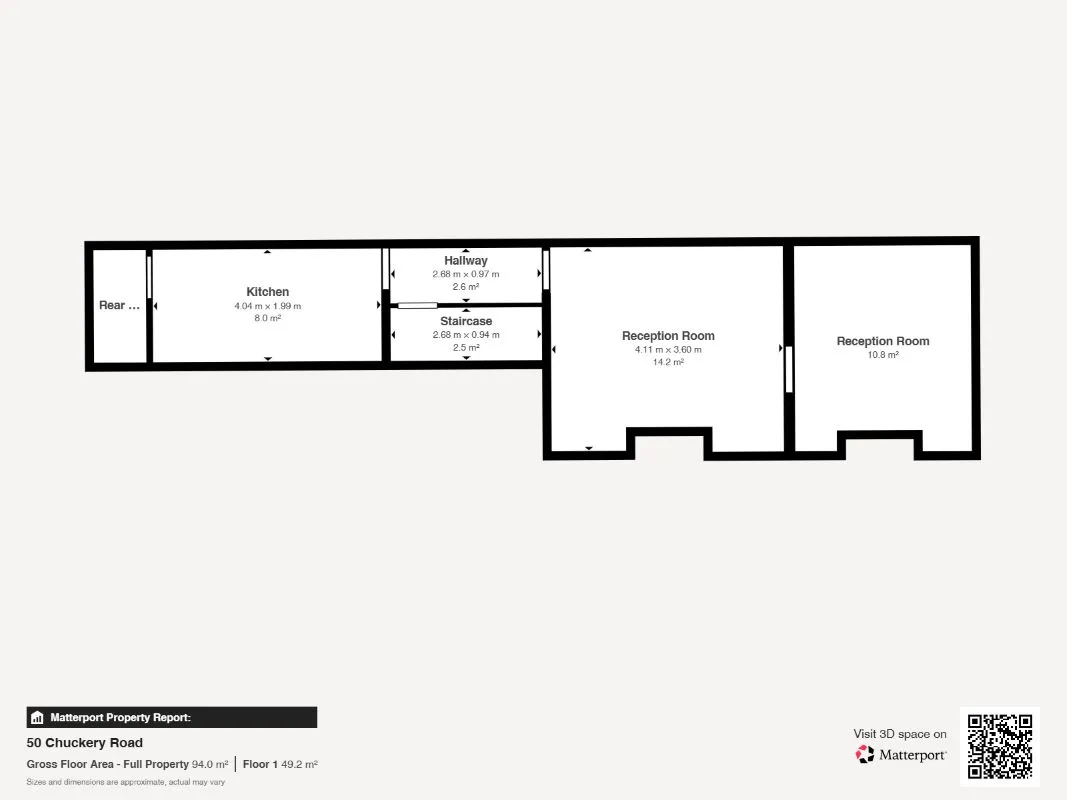 2 bedroom mid terraced property in Walsall