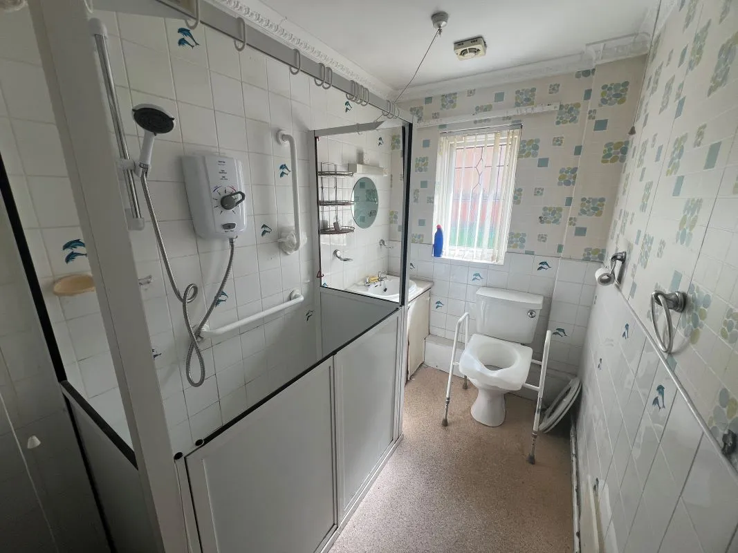 A 2 bedroom end terraced bungalow in Darlaston.