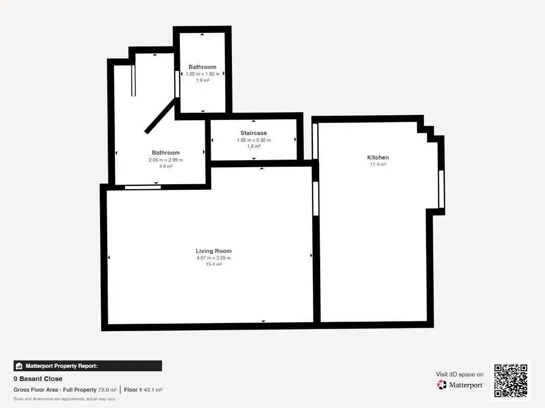2 bedroom end terraced property in Warwick