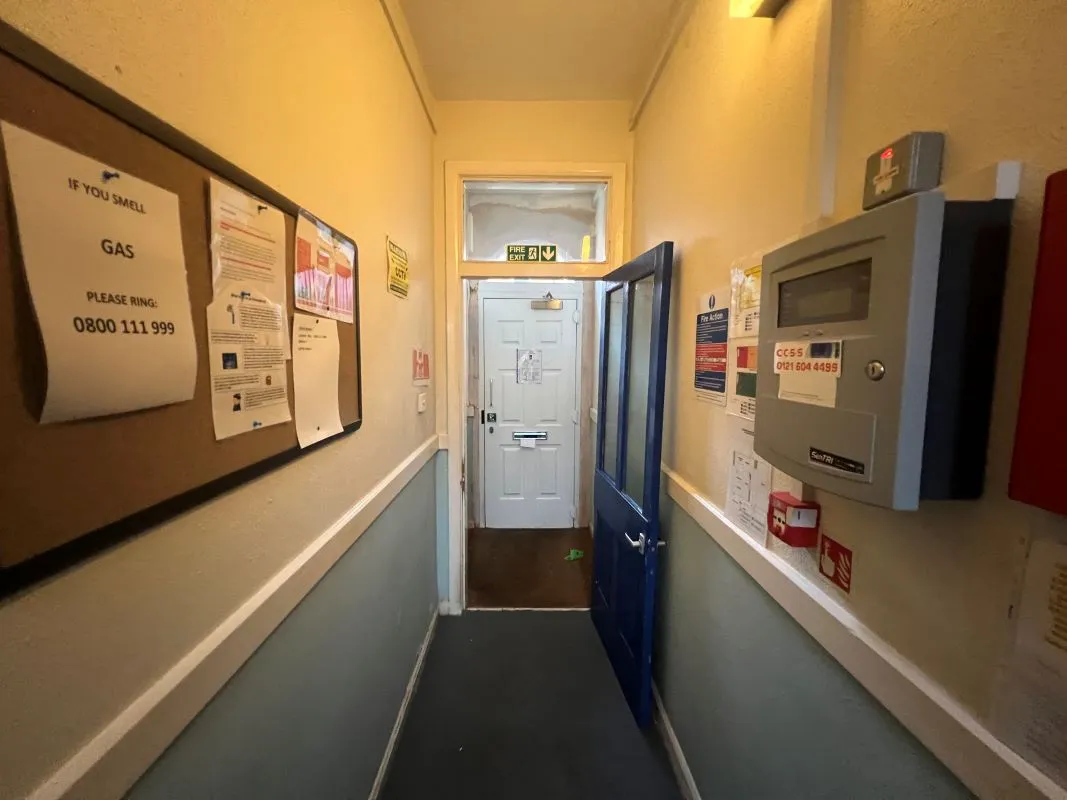 A vacant freehold three storey row of three terraced properties in Balsall Heath 