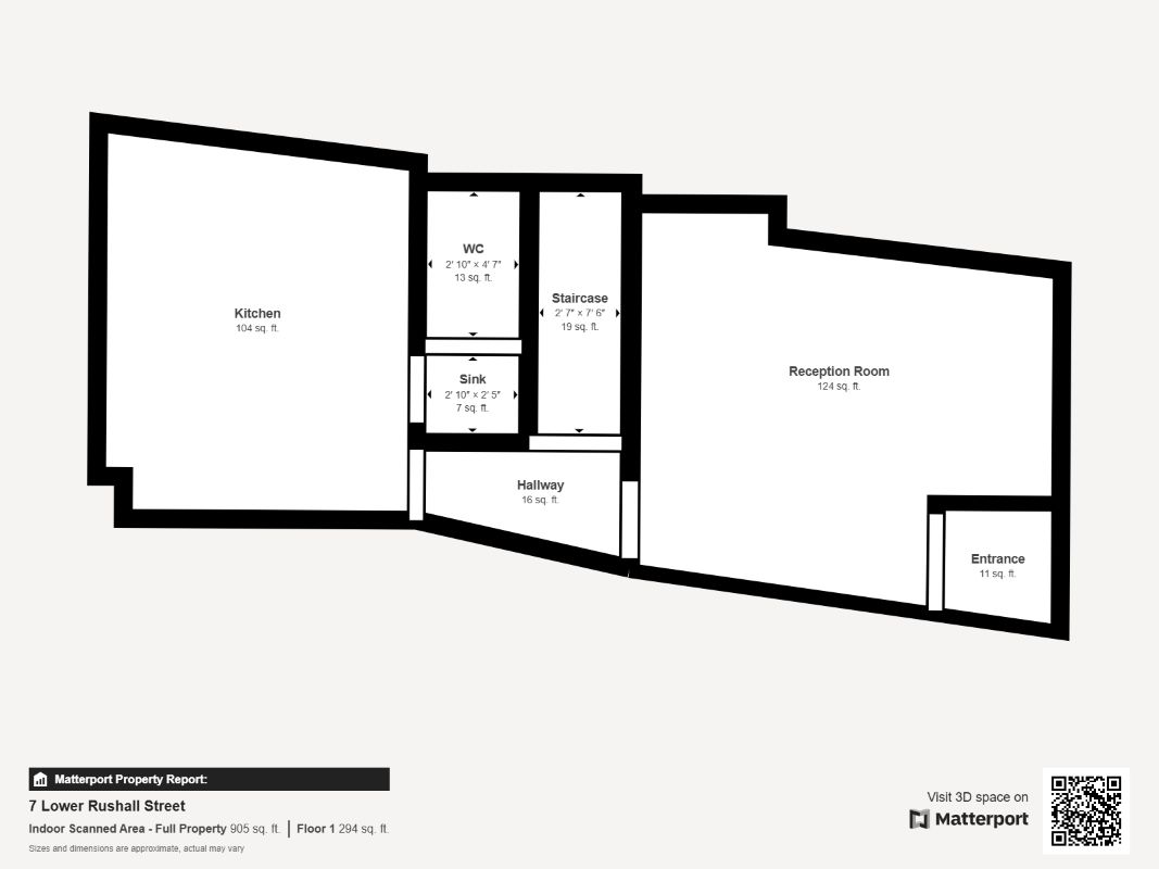 4 bedroom three storey mid terraced property in Walsall 