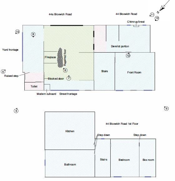 A pair of of semi detached houses in Willenhall