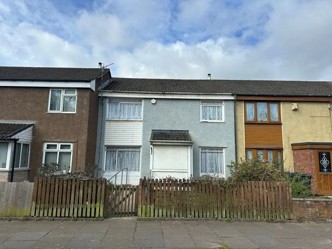3 bedroom double fronted mid terraced house in Birmingham 