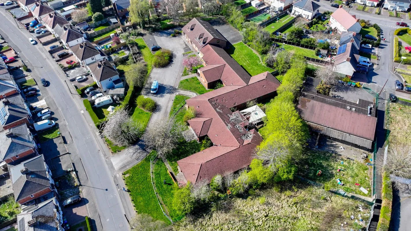 A substantial former health centre and former nursing home in Wolverhampton