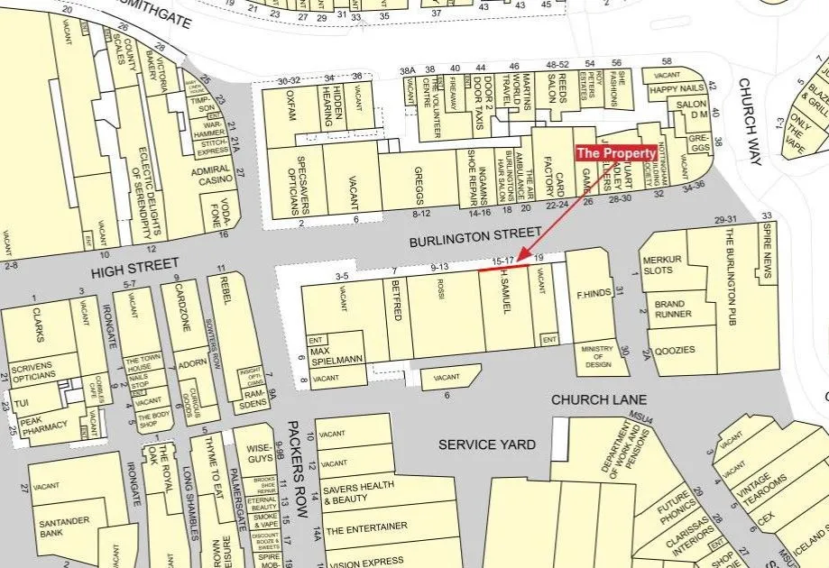 Freehold retail investment in Chesterfield