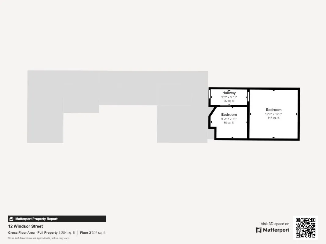 3 bedroom end terraced former cafe in Stratford upon Avon, with planning permission for conversion to residential 