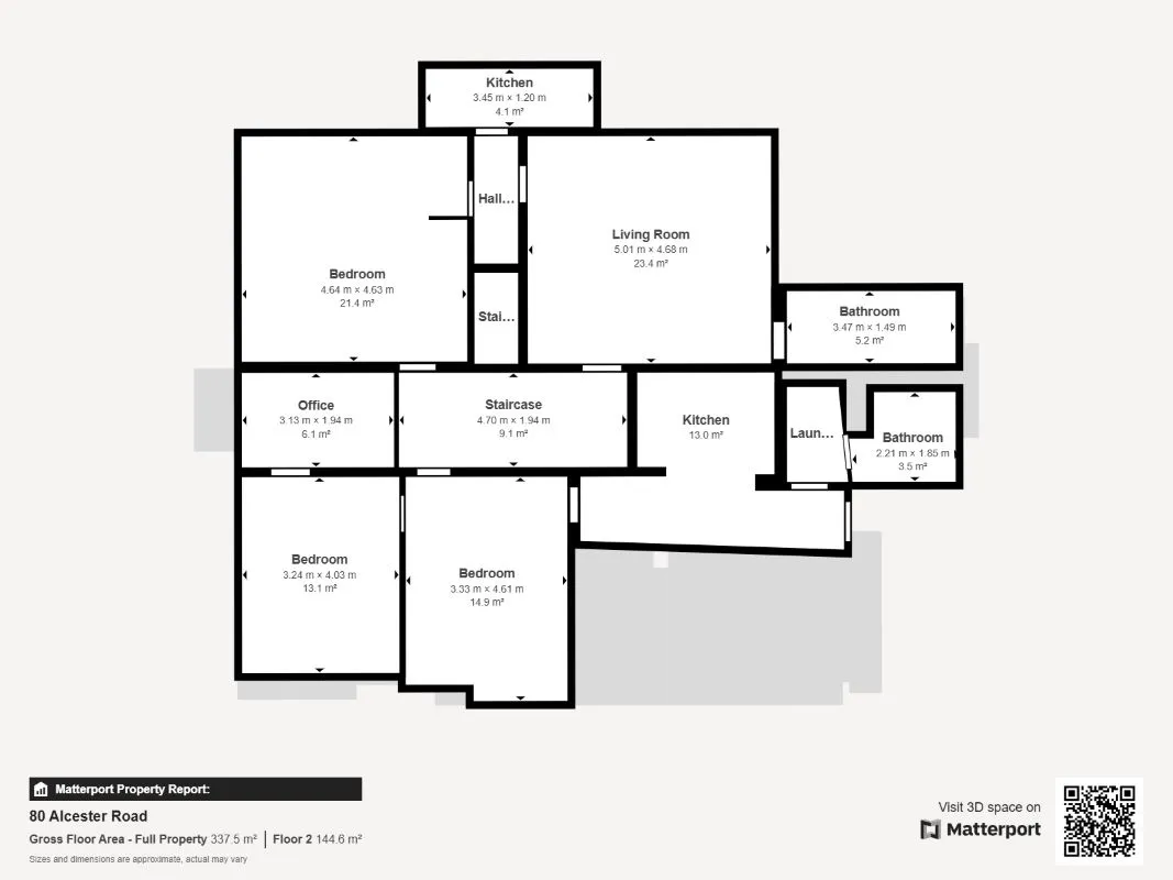 Detached Block of 5 self-contained flats in Moseley 