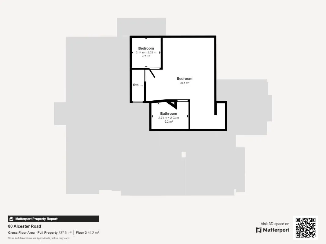 Detached Block of 5 self-contained flats in Moseley 
