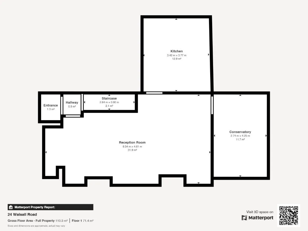 2 bedroom semi detached house in Great Wyrley