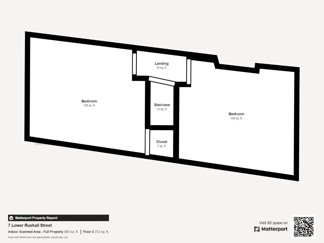 4 bedroom three storey mid terraced property in Walsall 