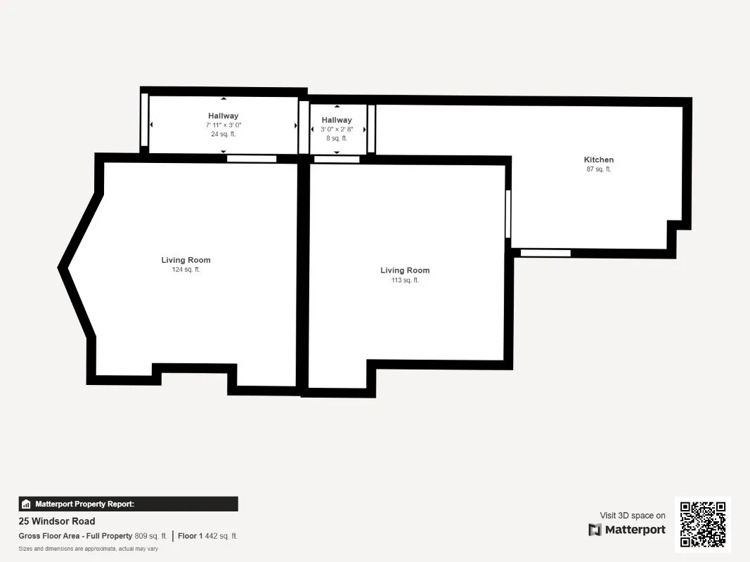 2 Bedroom mid terraced property in Evesham
