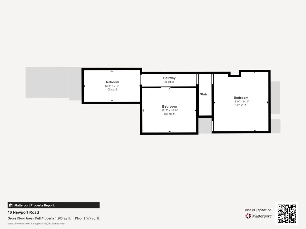 A 3 bedroom mid terraced property