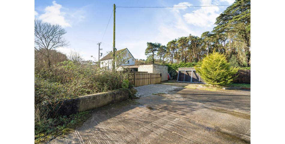 Detached three bedroom Cottage with part built extension 