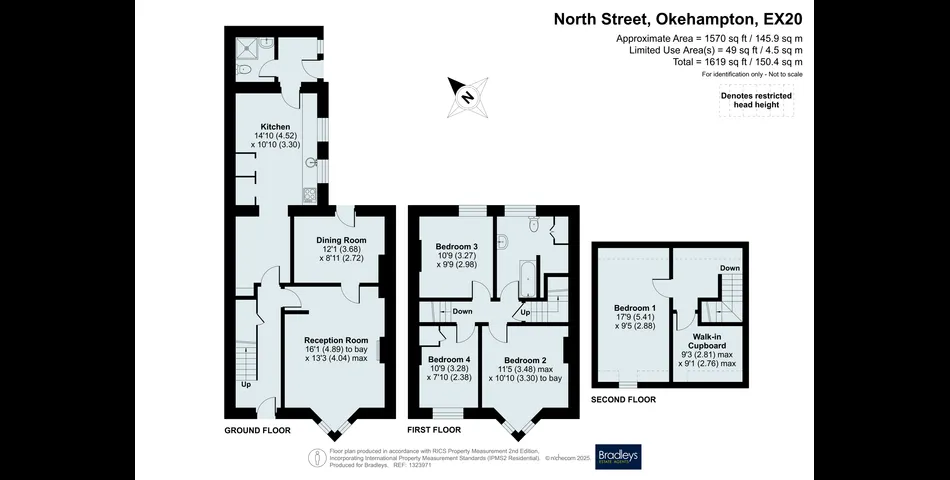 For Sale By Conditional On Line Auction4 Bedrooms, 3 Receptions Over 3 Floors - Requires Complete Refurbishment