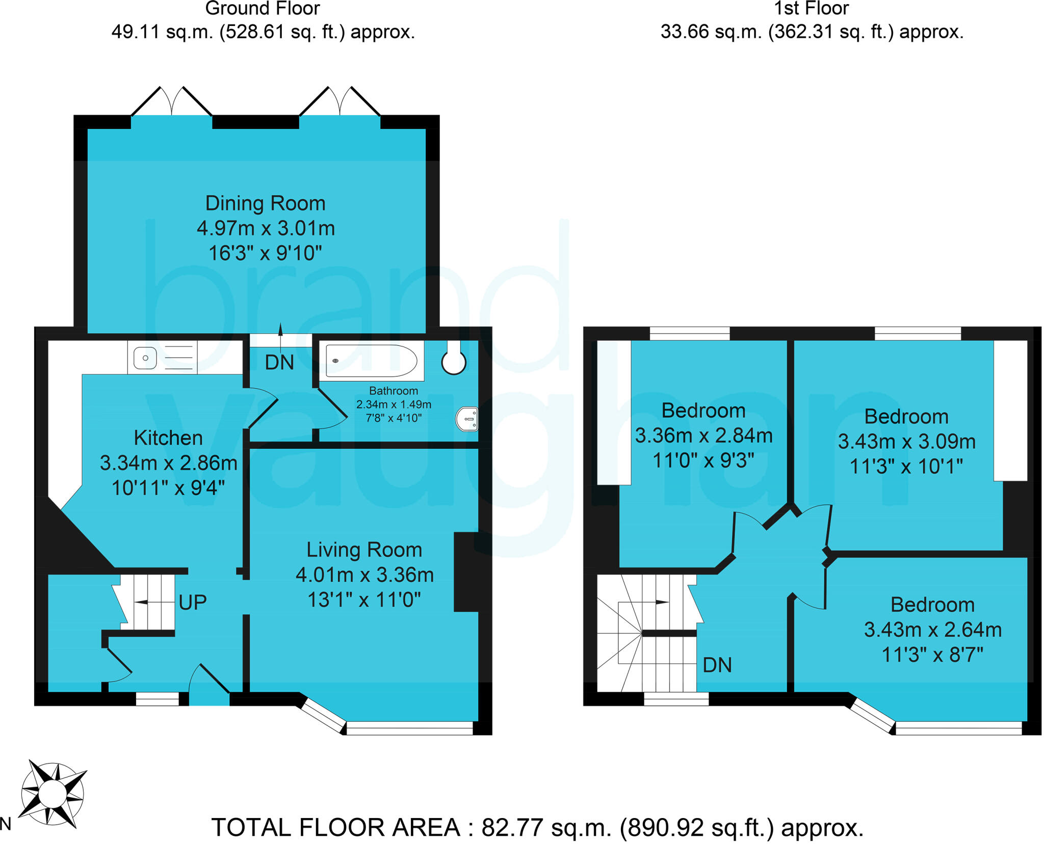 3 bed Terraced