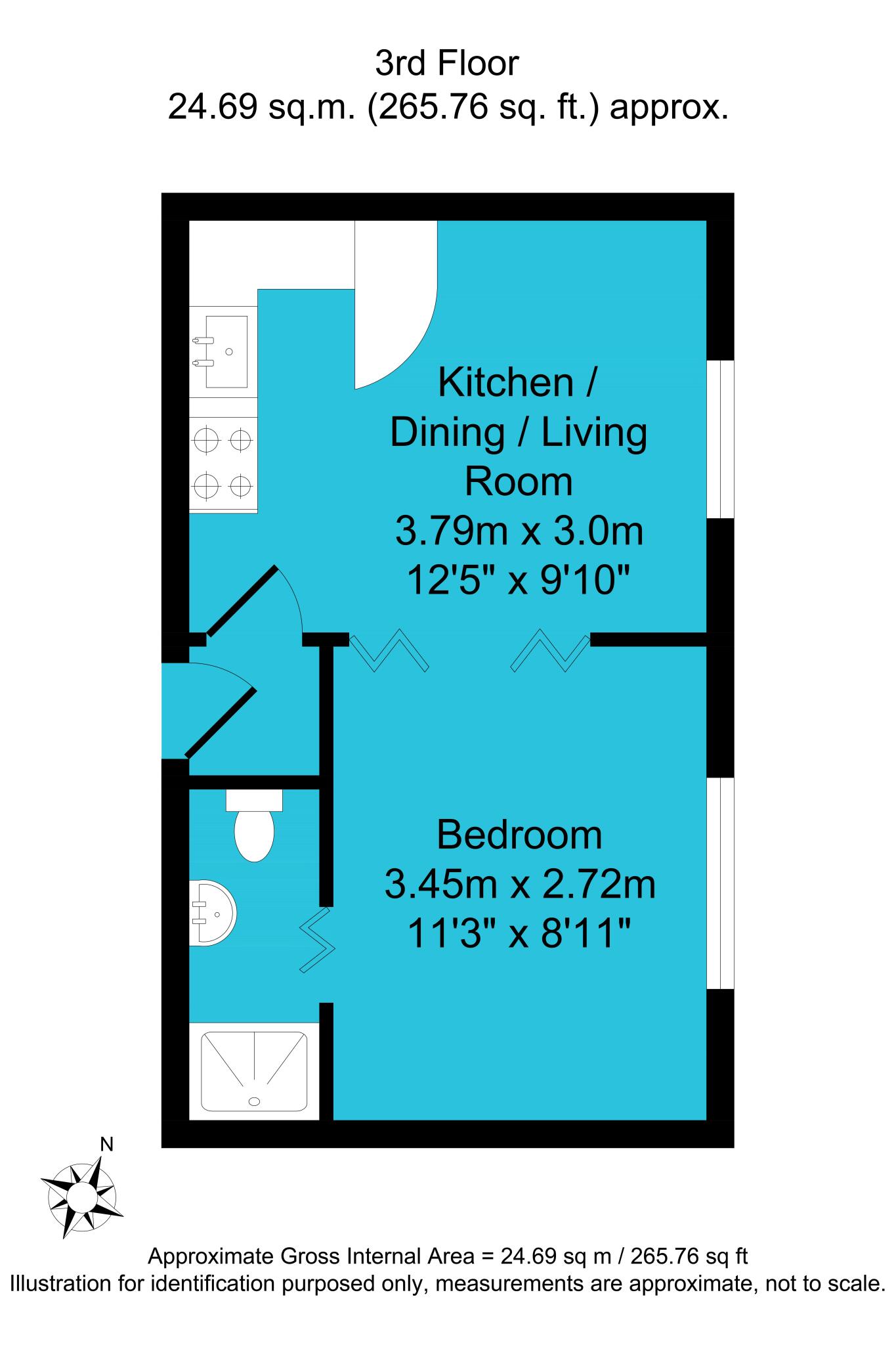 1 bed Apartment