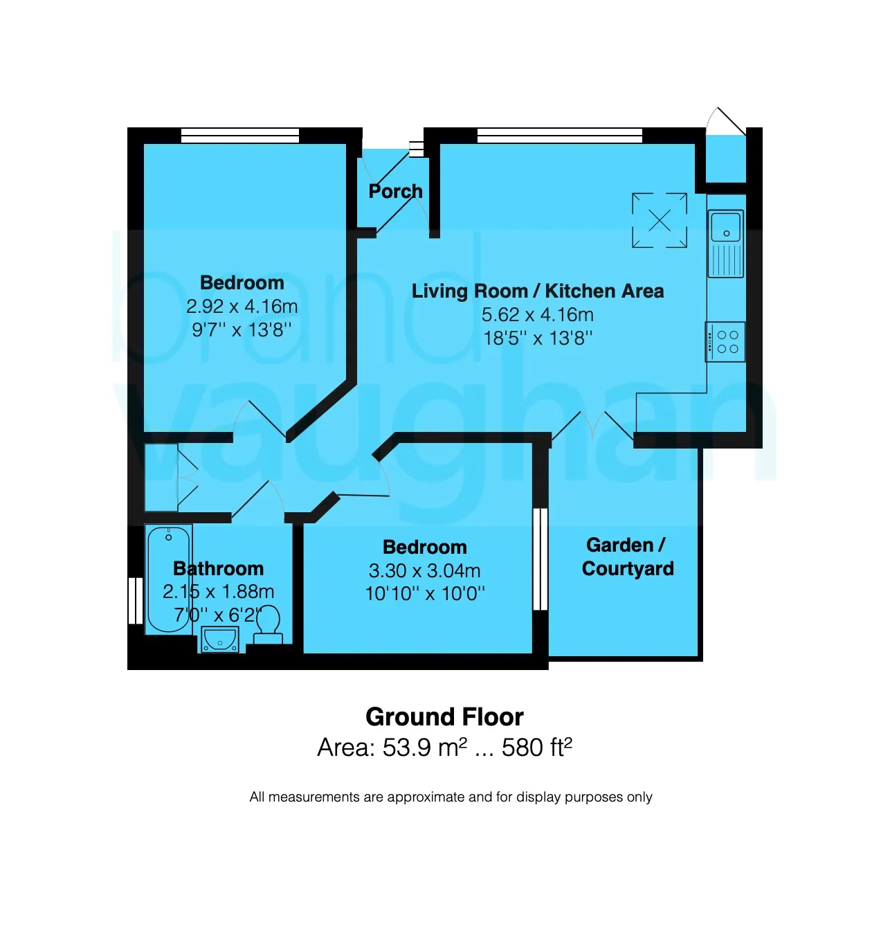 2 bed Semi-Detached Bungalow