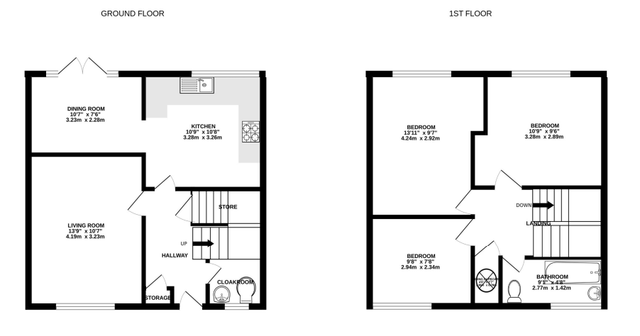 3 bed Terraced