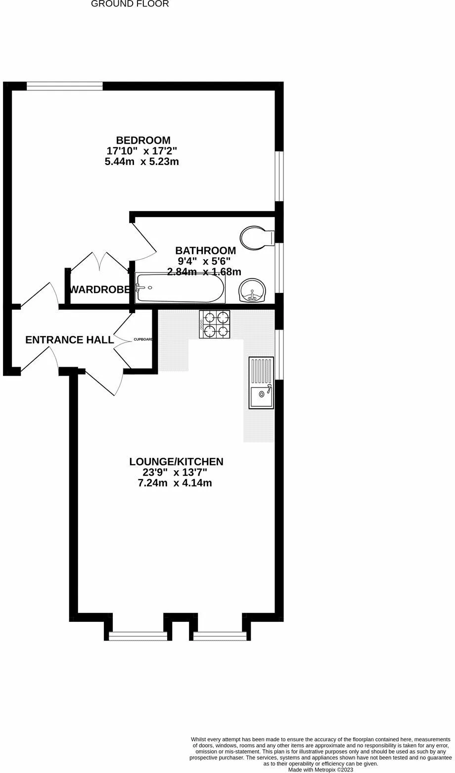 1 bed Apartment