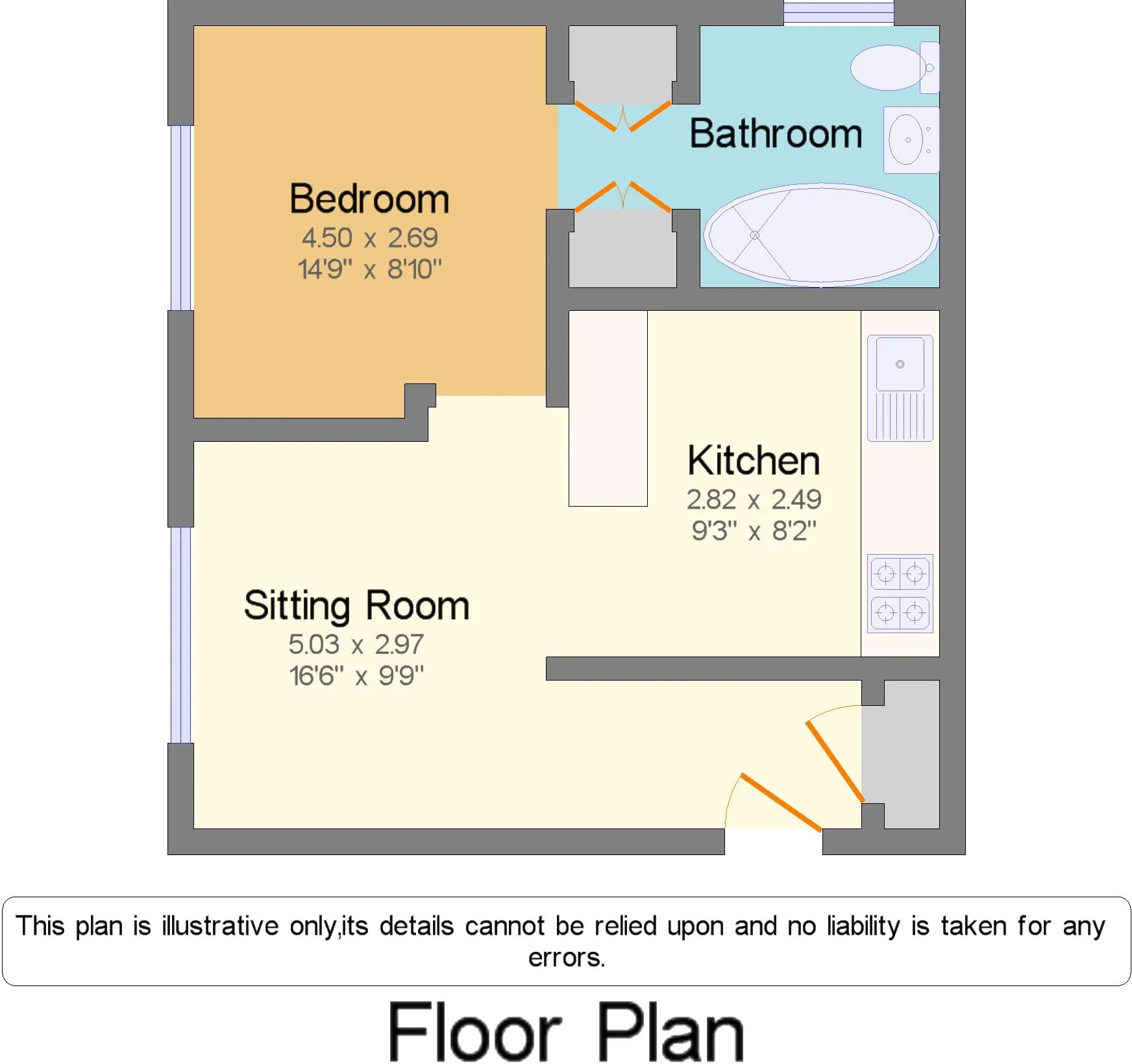 1 bed Apartment