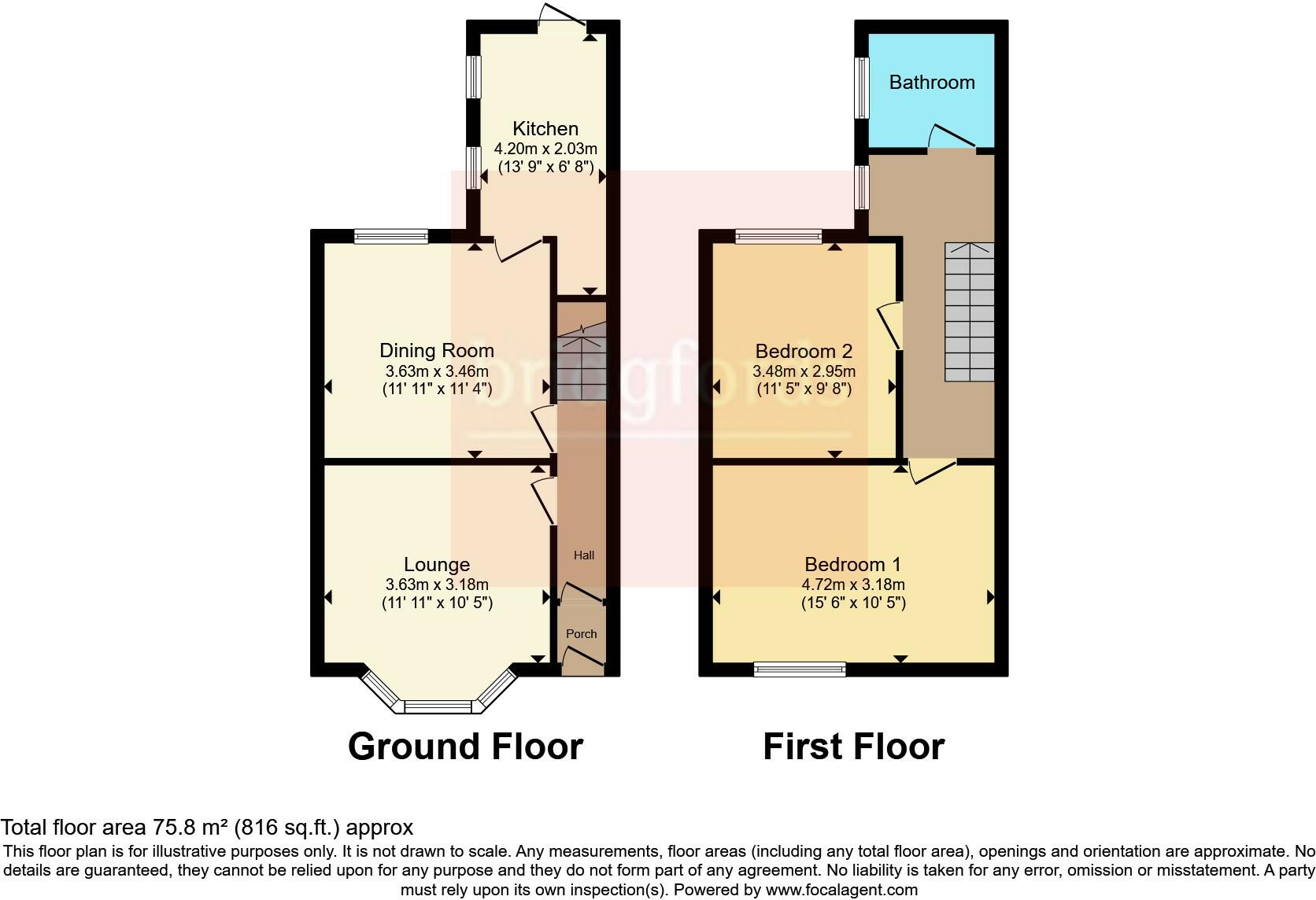 2 bed Terraced