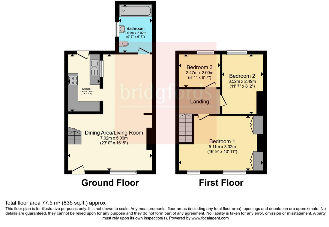 3 bed Terraced