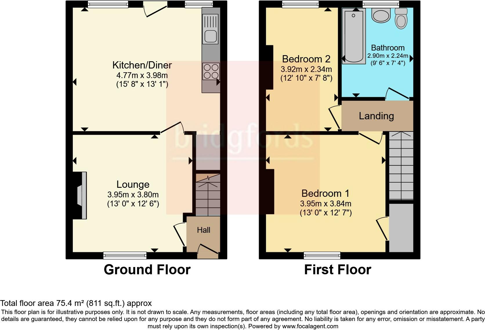 2 bed Terraced