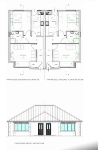 1 bed Semi-Detached Bungalow