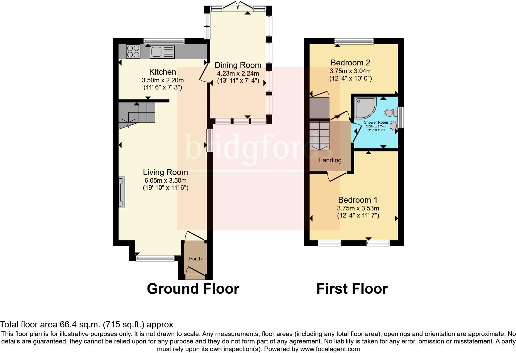 2 bed Semi-Detached