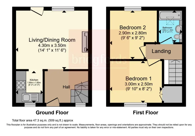 2 bed Semi-Detached