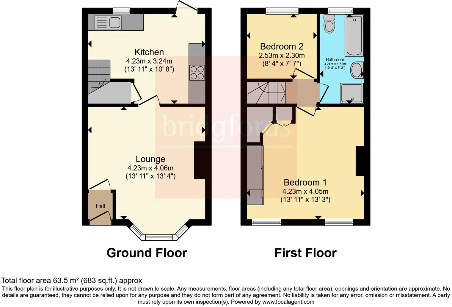 2 bed Terraced