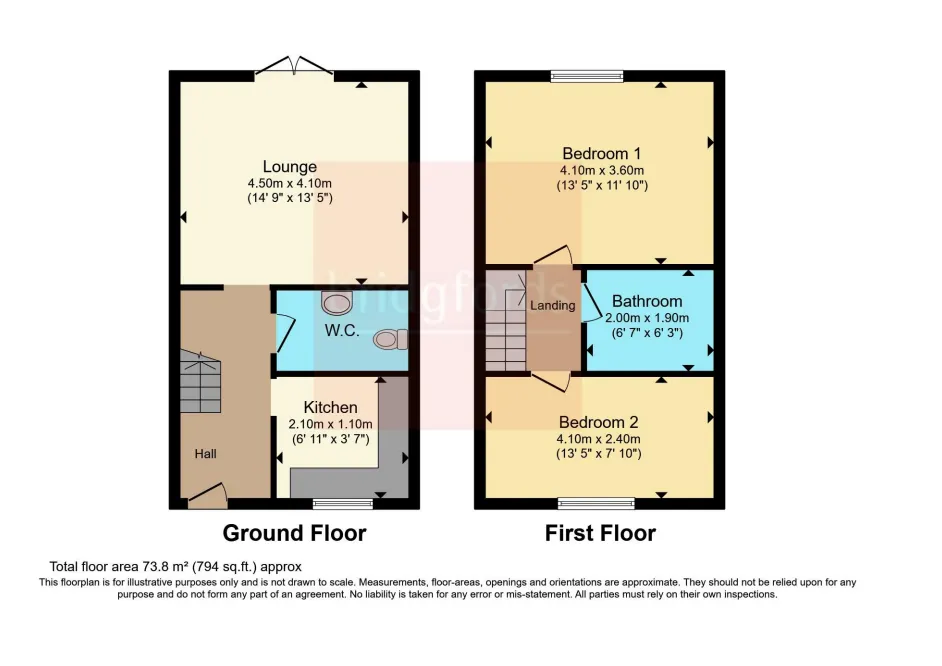 2 bed House