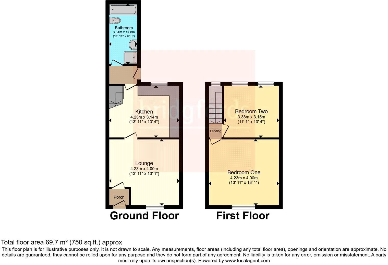 2 bed Terraced